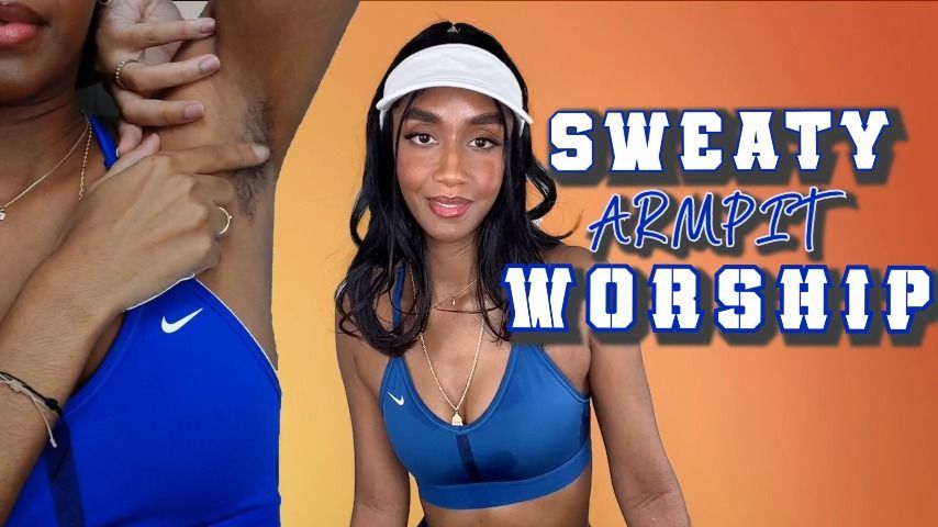 Sweaty Armpit Worship | Closed Captions