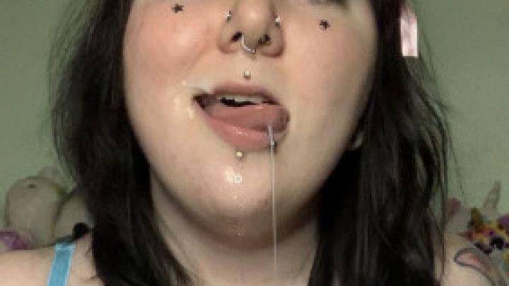 Throat Training &amp; Cum Lube Facial