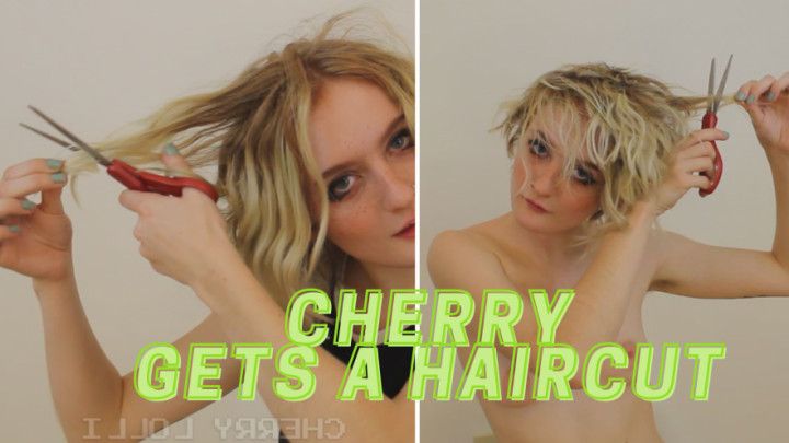 Cherry Gets A Haircut