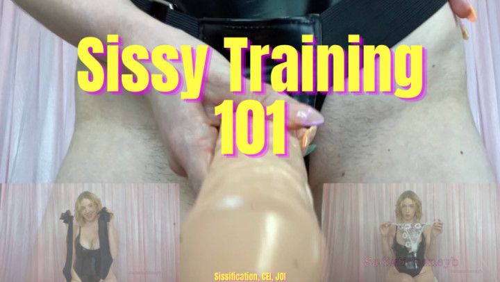 Sissy Training 101: CEI JOI