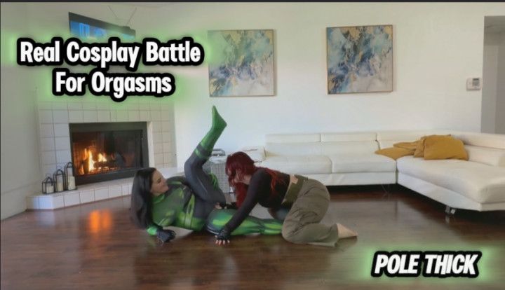 Real Cosplay Battle For Orgasms