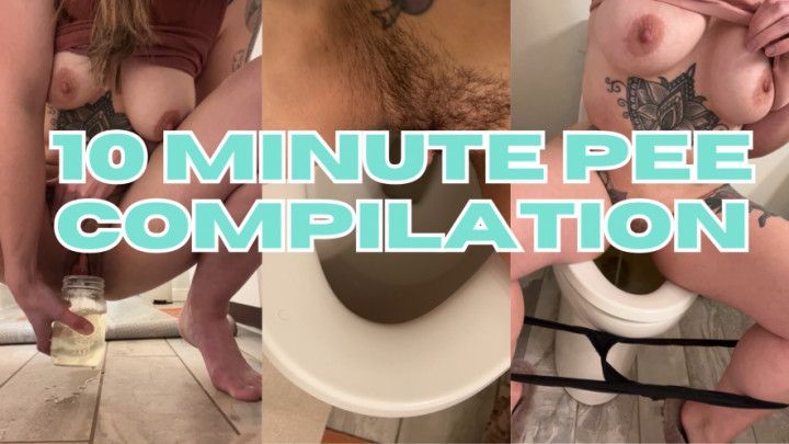 10 Minute Pee Compilation