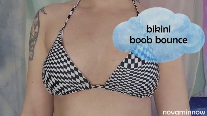 bikini boob bounce