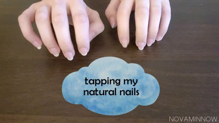tapping my natural nails