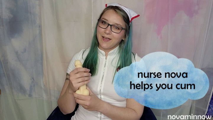 nurse nova helps you cum