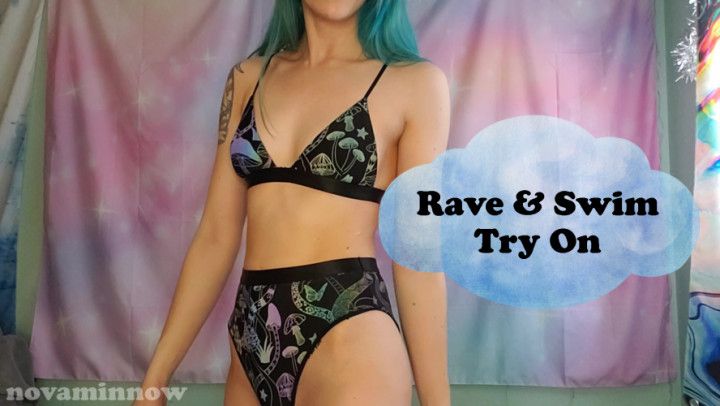 rave &amp; swim try on