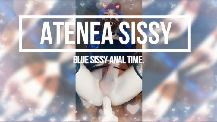 Blue Sissy Anal Time