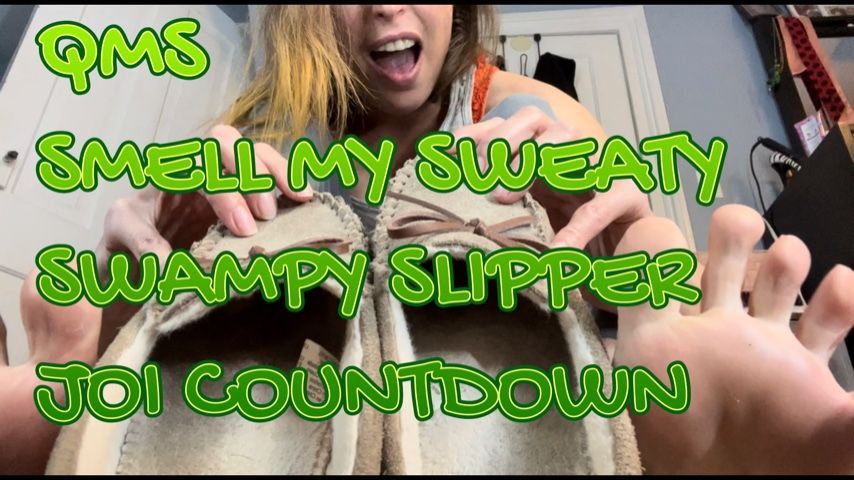 Smell SweatySwampy Slipper JOI Countdown