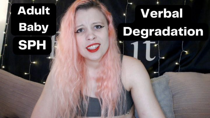 Verbal Humiliation Adult Diaper Degradation SPH