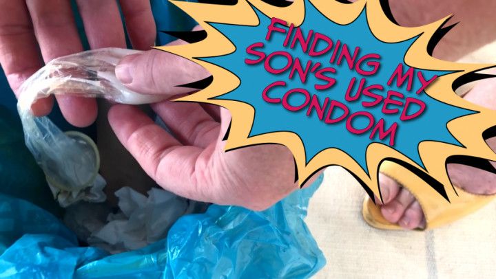 Mum finds son's condom