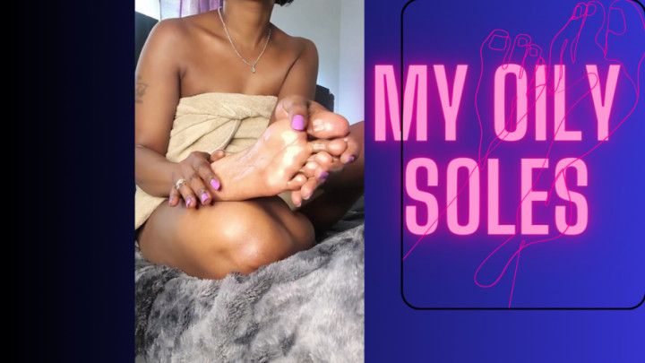 Oil and Tease Foot Show