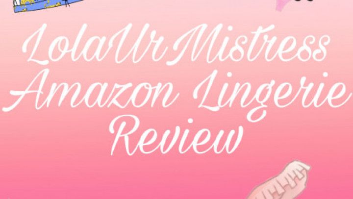 Amazon Lingerie Review