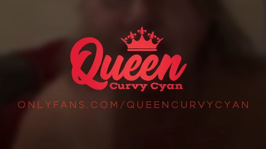 Sexy BBW Striptease w/ Queen Curvy Cyan