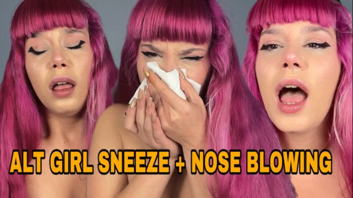 SNEEZE + NOSE BLOWING