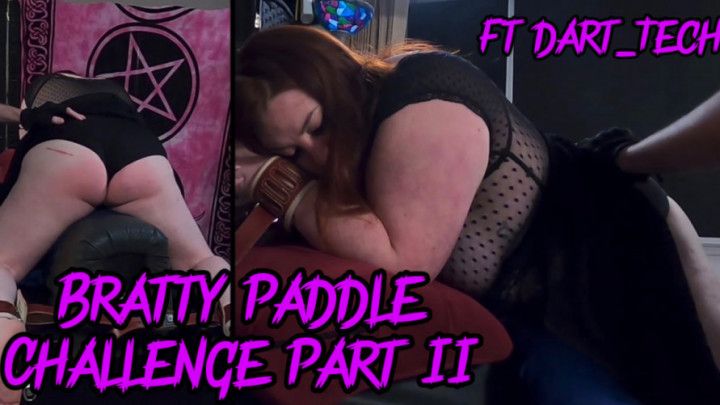 Lilith Bunny Bratty Paddle Challenge Pt 2 w/ DartTechStudios