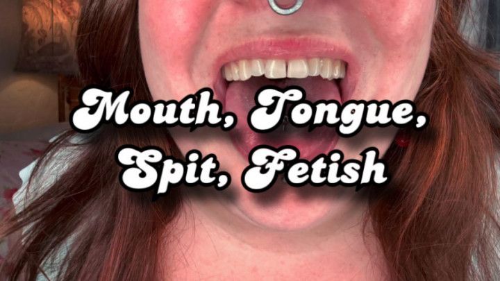 Mouth, Tongue, Spit, Fetish