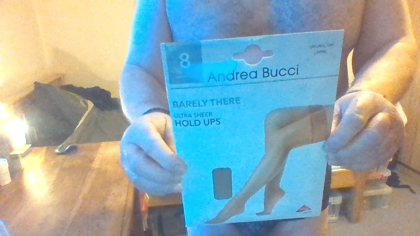 Trying On My New Hold-Ups