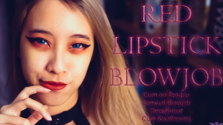 Red Lipstick Blowjob