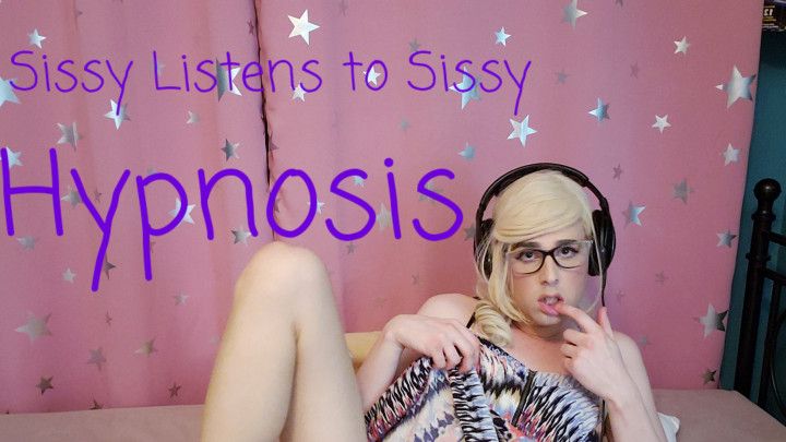 Sissy Masturbates to Sissy Video