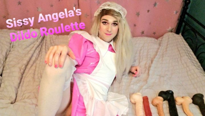 Sissy Angela's Dildo Roulette