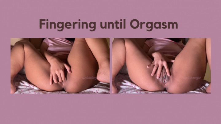 Fingering until Orgasm