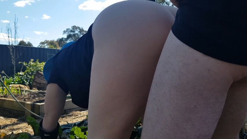 Creampied by the gardener