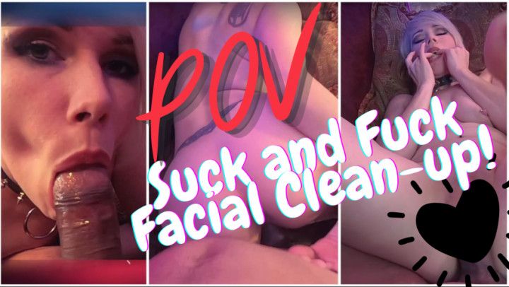 Naughty POV Suck and Fuck With Facial