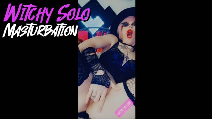 Witchy Solo Masturbation