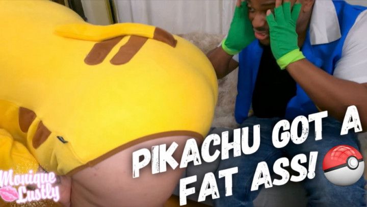 Cosplay Pokemon Pikachu Got a Fat Ass