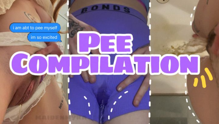 Peeing/Wetting Compilation