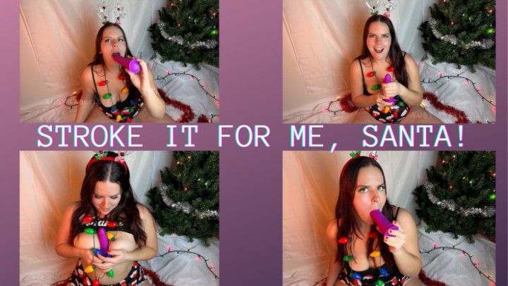 Cum for me, Santa! JOI