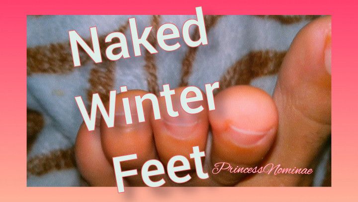 Naked Winter Feet