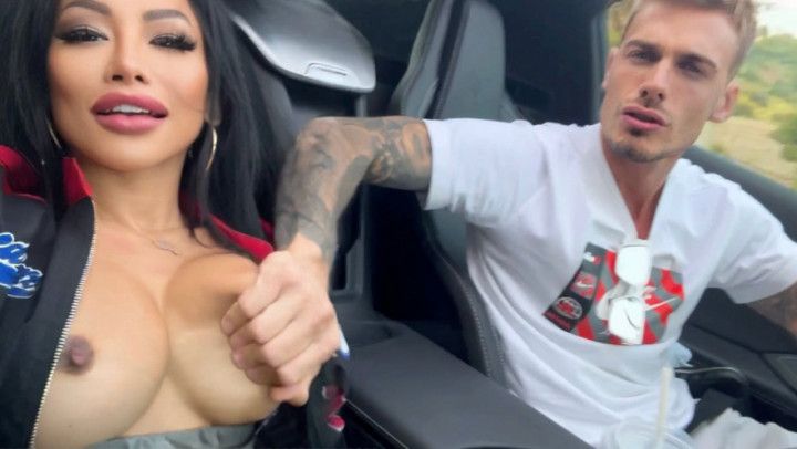 Fuck Car pool Bj w Chris Diamond