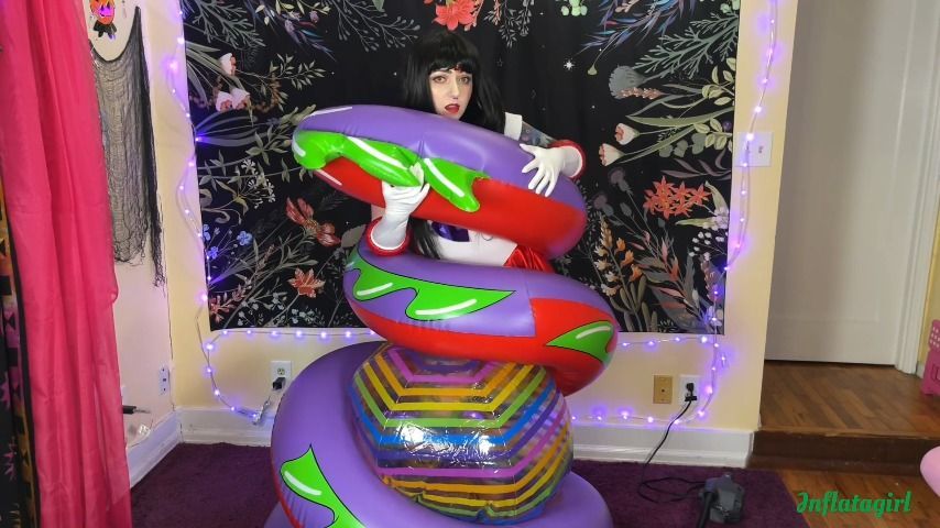 Sailor Mars Beach Ball Snake Entrapment