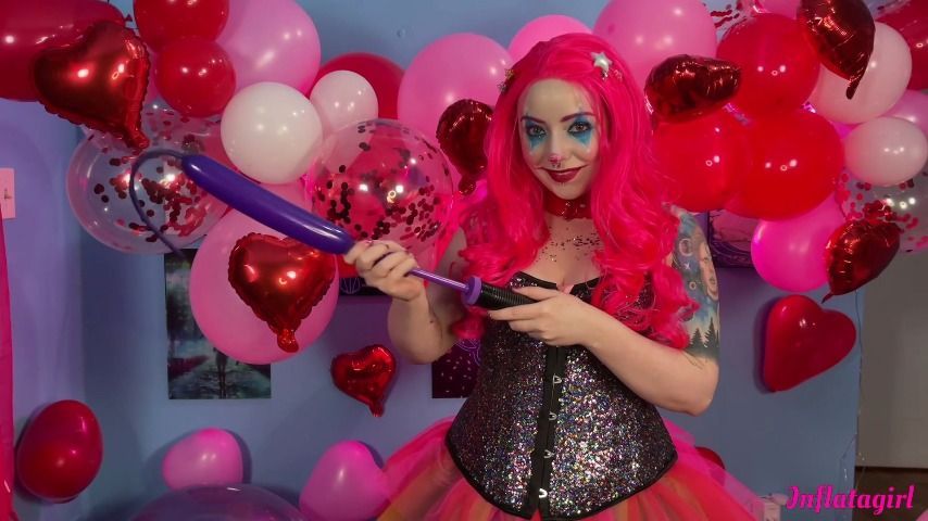Clown Girl Seduces You With Her Balloons
