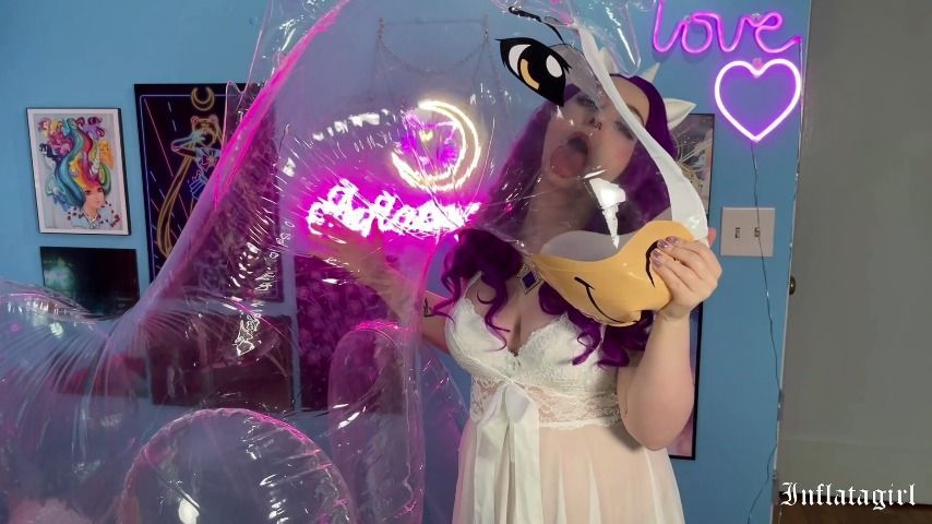 Rarity Makes Out And Cums With Inflatable Crystal Pony