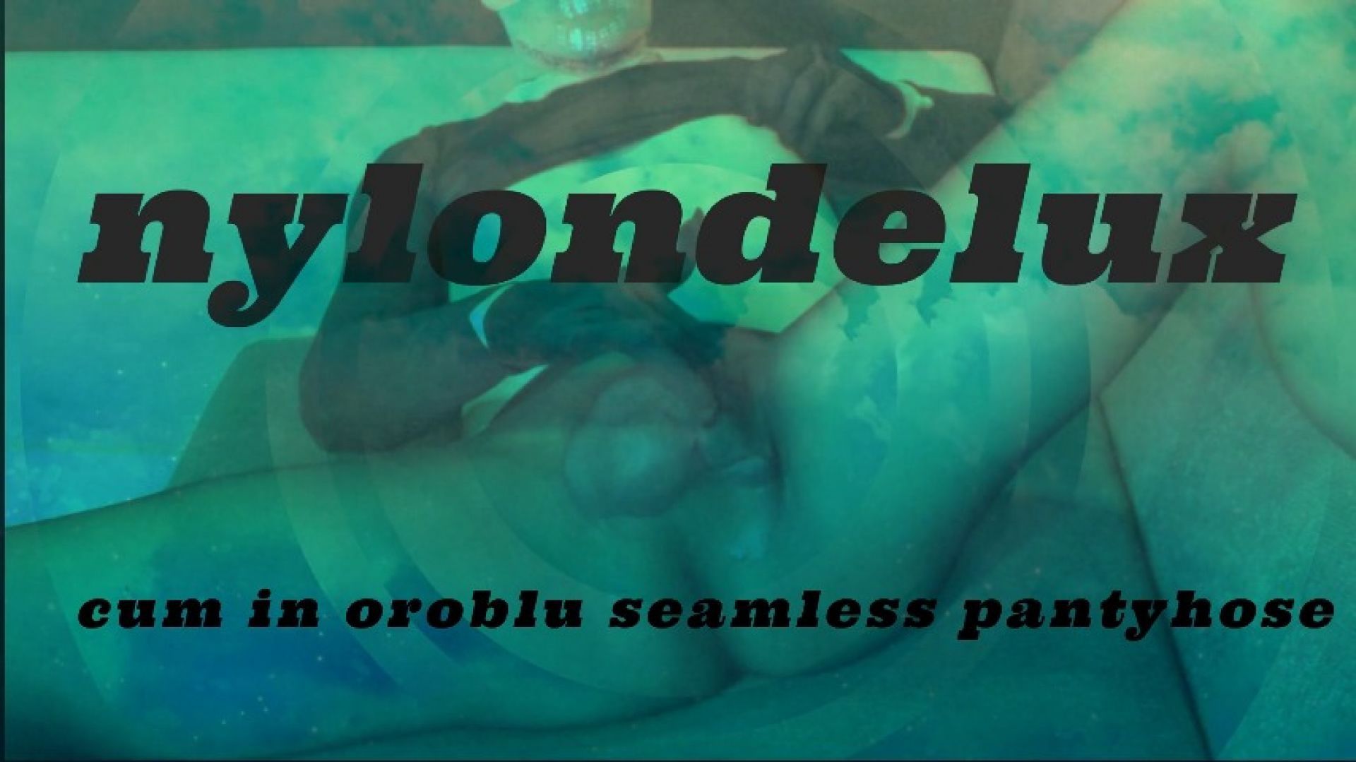 nylondelux oroblu seamless cum in nylon