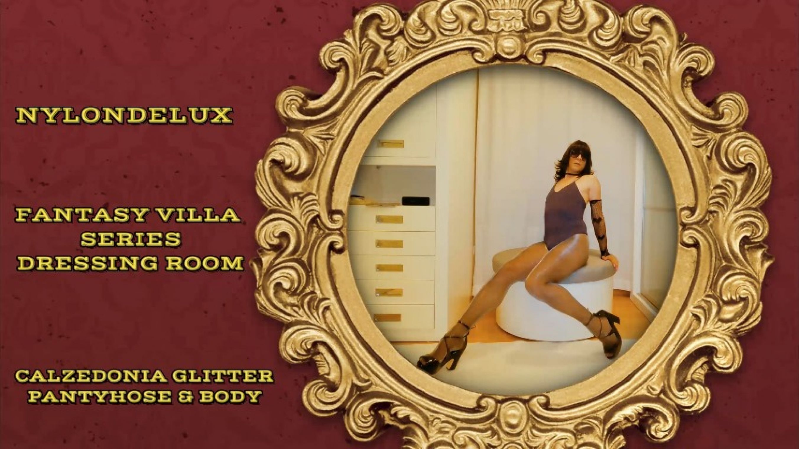 fantasy villa series-1 dressing room glitter panthose