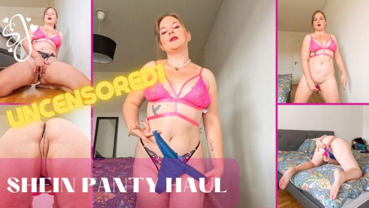 SHEIN PANTY TRY ON HAUL UNCENSORED