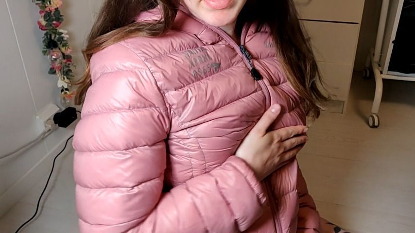 Pink fluffy jacket JOI