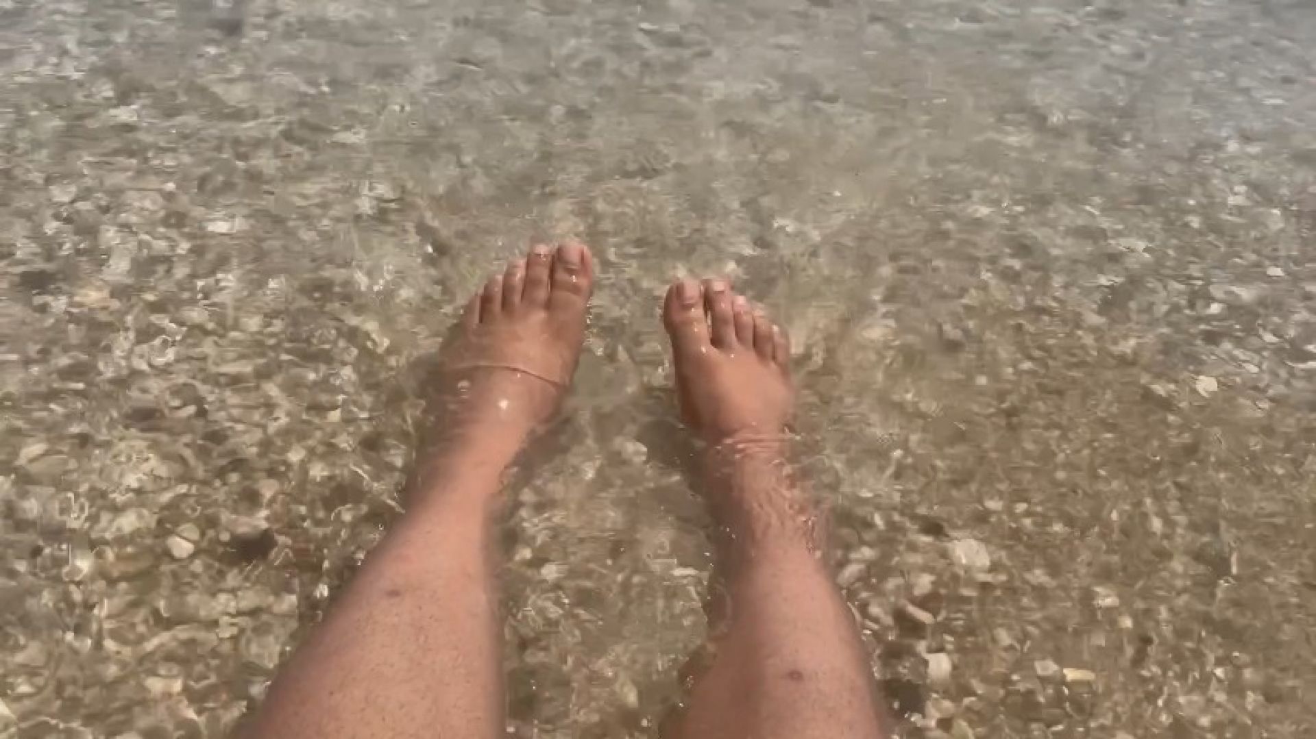 Spanish Beach Feet Worship