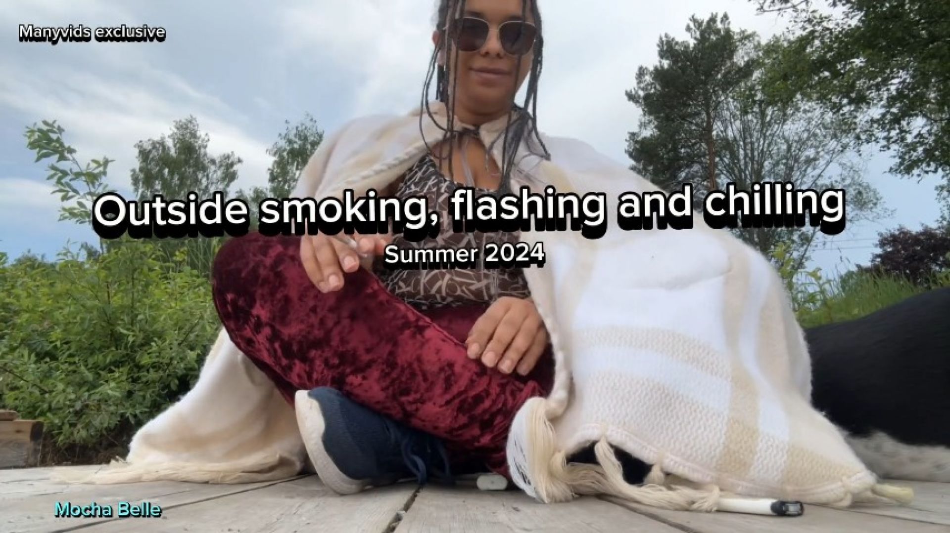 Outside Flashing, Smoking And Chilling Compilation