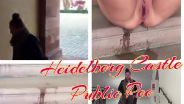 Heidelberg Castle - Public pee