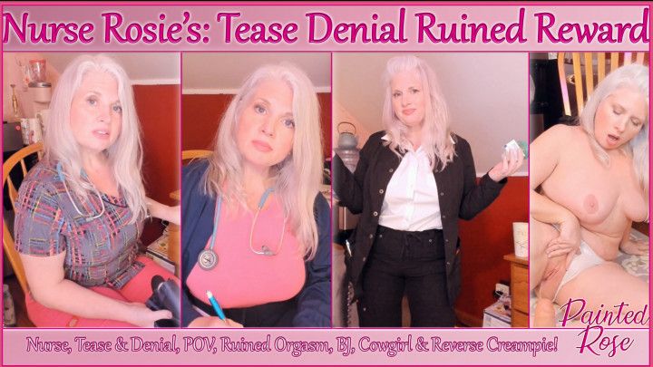 Nurse Tease Denial Ruined and Reward HD