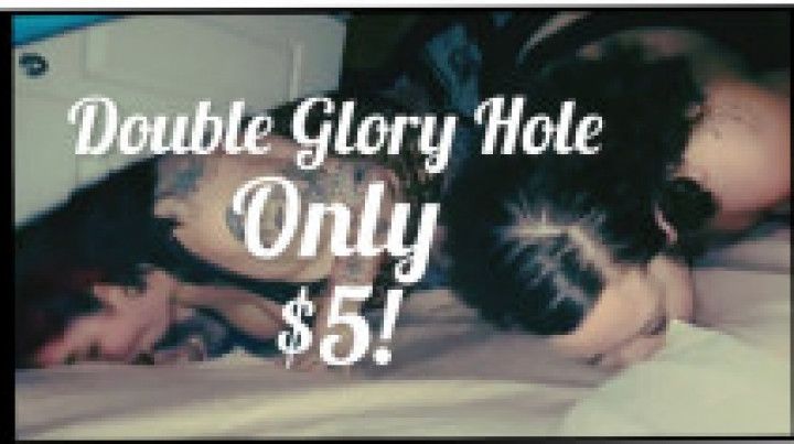 Double GloryHole Suck