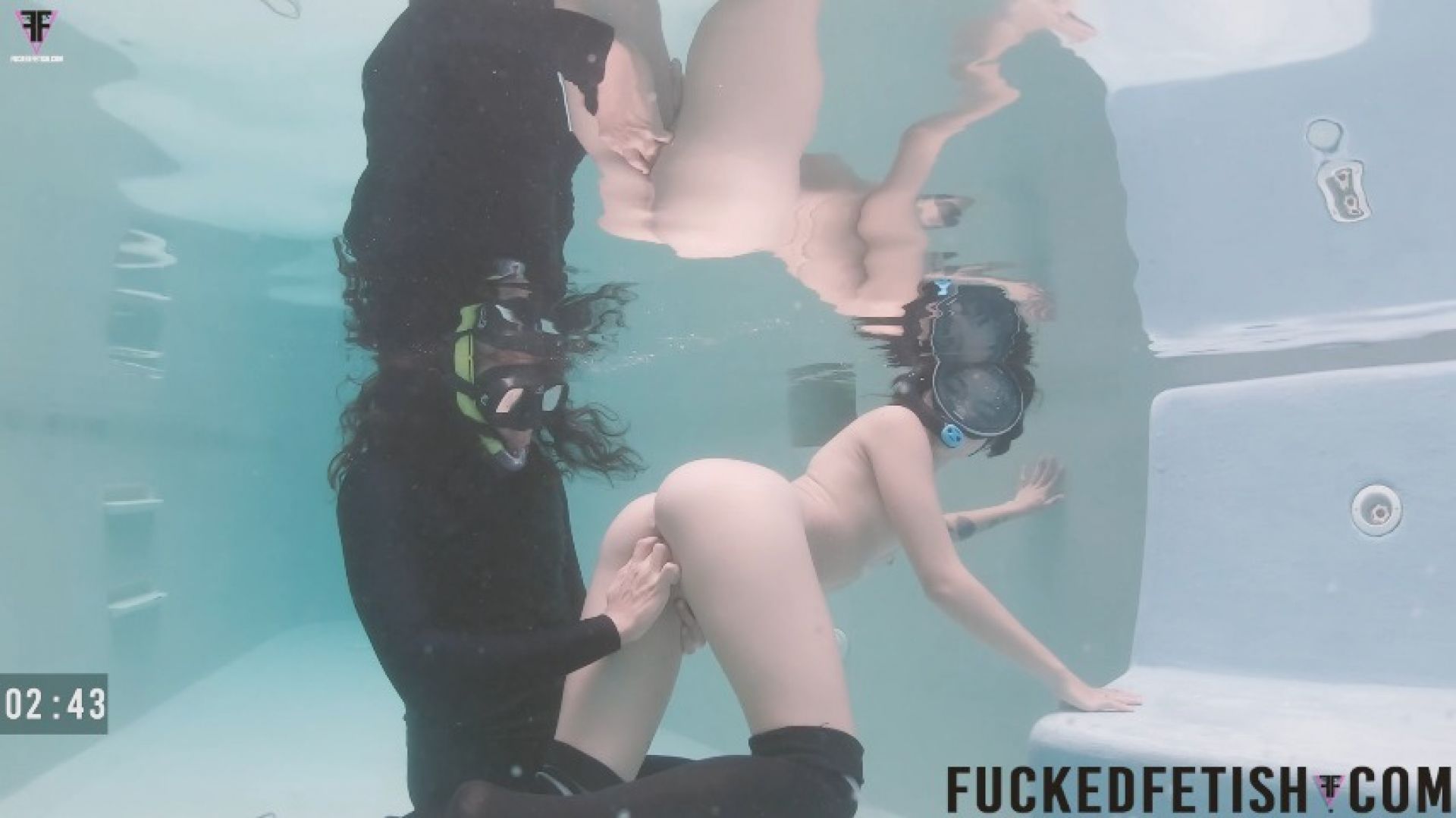 Love underwater taboo 19 ayo snorkel oral sex pussy ass dild