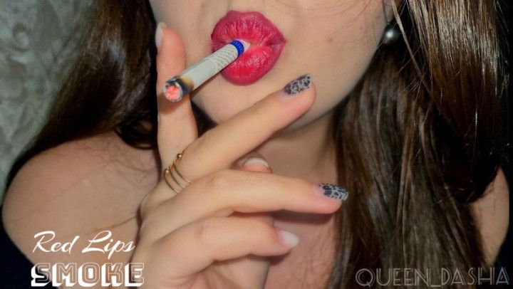 Smoking &amp; Red Lips