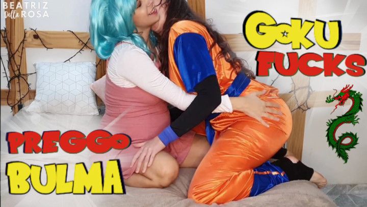 Goku fucks preggo Bulma