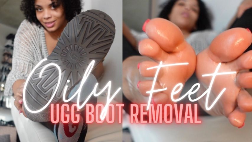 Ugg Boot removal with Oily Feet