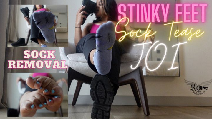 Stinky Feet Sock Tease JOI